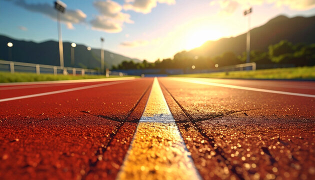 Running Track Lane

