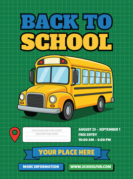 Back to School Flyer Template