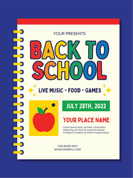 Back to School Flyer Template