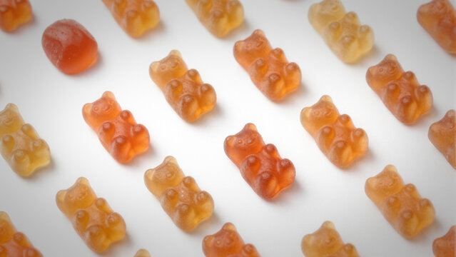 gummy bear repetitive pattern
