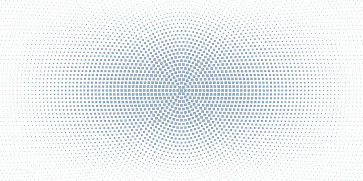 Grey round mosaic pebble stone pattern. Radial cobblestone background. Blue stone sidewalk paved circle texture. Repeating tessellation rock wallpaper. Vector landscaping brick pavement backdrop