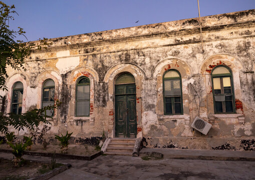 Old colonial portuguese house, Nampula Province, Island of Mozambique, Mozambique