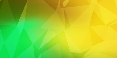 Obraz premium Green yellow gradient mesh abstract background nice for wallpaper or banner