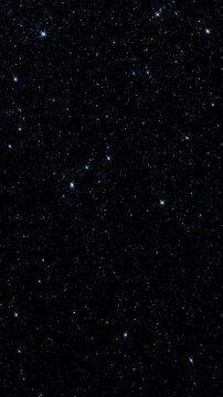Space and stars, imitation. 	Twinkling of pointed stars. Smooth rotation. Use for background and texture.
