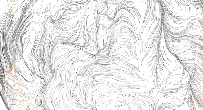 Abstract flowing lines create a detailed and intricate background pattern design