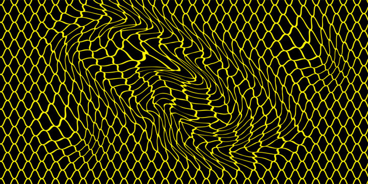 High-resolution red hexagon grid pattern on dark background with smooth gradient fade. 