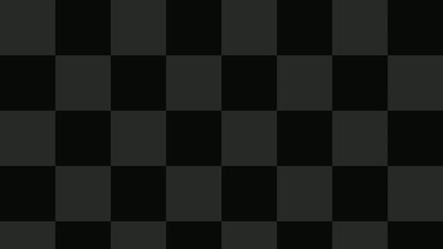 A classic black and gray checkered pattern, representing a racing flag or a simple background.