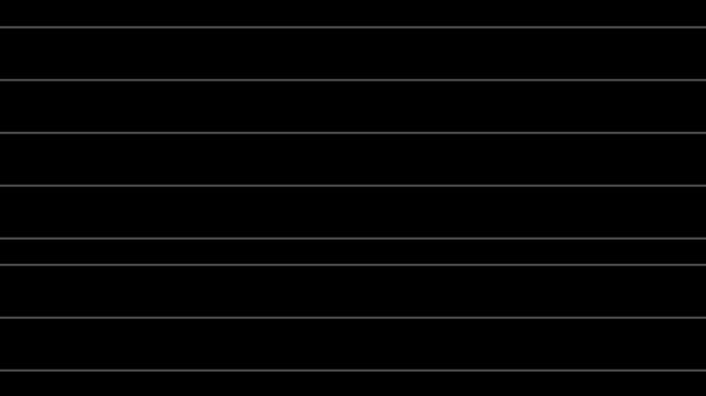 A black background with horizontal gray lines, abstract and minimalist design.