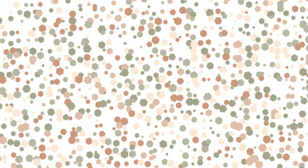 Fototapeta premium Abstract hexagonal confetti background, subtle geometric pattern for elegant and minimalist designs.