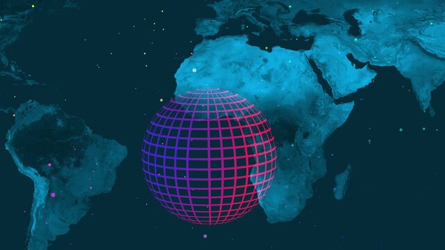 Globe Icon On red whit blue Background. Internet World Icon. black and white egg with alpha channel