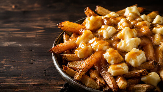 gourmet version of a canadian poutine