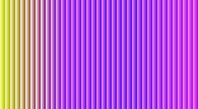 Vertical gradient stripes pattern, transitioning from yellow to orange and deep purple colors in parallel lines