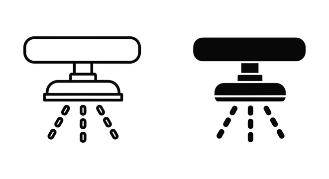 Modern ceiling light fixtures comparison icon
