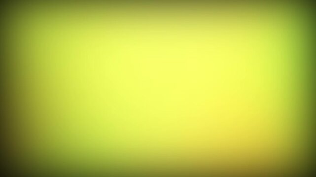 Abstract soft green and yellow gradient background, with vignette effect