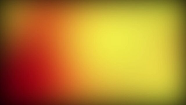 Abstract gradient background, with warm yellow, and red light, leaks, smooth motion, texture