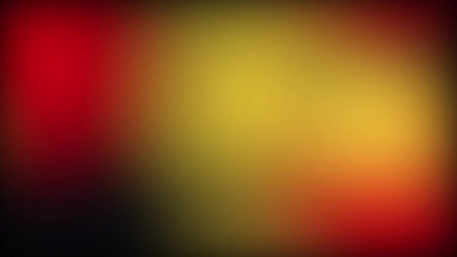 Abstract red and yellow gradient background, with soft light, leaks and smooth, motion