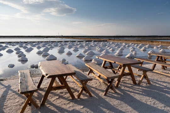 The beauty of Sicilian landscape, Italy. San vito lo capo, saline genna, art and villages
