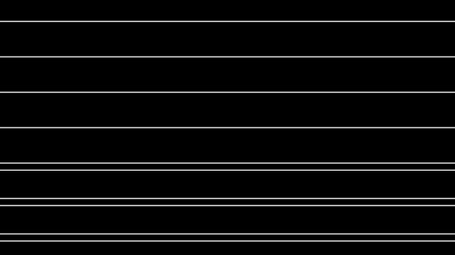 Abstract background with horizontal gray lines on a black surface, representing data or technology.