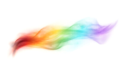 Obraz premium Colorful abstract gradient flame or light effect