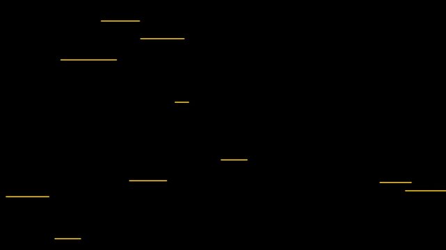 Abstract representation of a constellation or star map against a dark background.