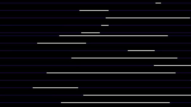 Abstract background of thin gray lines on a dark purple grid pattern, representing data or technology.