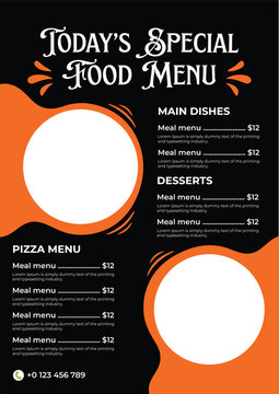 Restaurant Menu Template