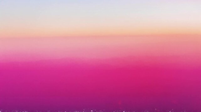Beautiful pink gradient sunset glitter loop 美しいピンクグラデーションの夕日ときらめく粒子の背景ループ動画素材
