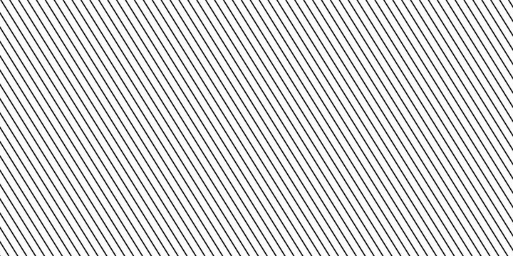 Thin slash lines seamless pattern. Repeating subtle diagonal lines background. Fine tilt pinstripe linear wallpaper. Abstract slanted stripes backdrop. Repeated oblique strip texture overlay. Vector