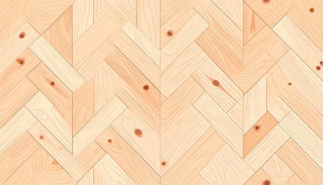 Wooden Herringbone Pattern Closeup.