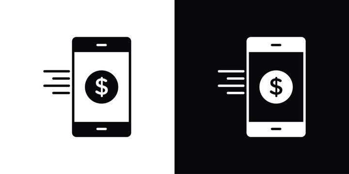 Mobile banking icon