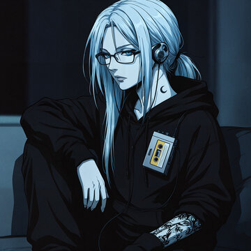 Anime girl edgy v3