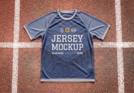 Jersey Mockup For Apparel And Branding Design