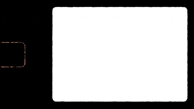 16mm film. Suitable for film industry, video production, design projects, presentations, and creative backgrounds needing a cinematic touch with sprocket holes.