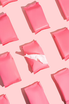 Pink Makeup Wipes