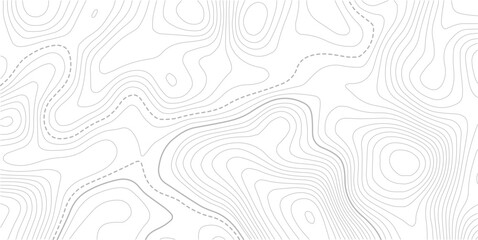 Topographic map background geographic line map with elevation assignments. Rendering abstract illustration.  © MDSOHEL
