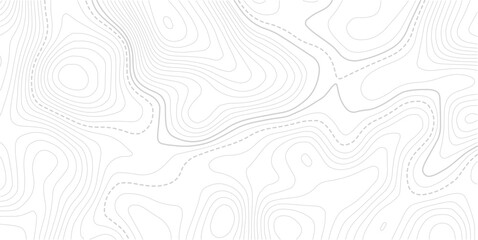 Topographic map background geographic line map with elevation assignments. Rendering abstract illustration.  © MDSOHEL