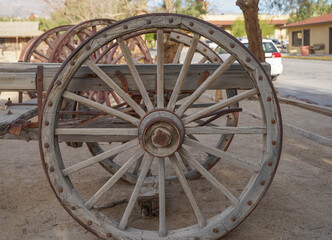 Fototapeta premium Antique Wagon Wheel