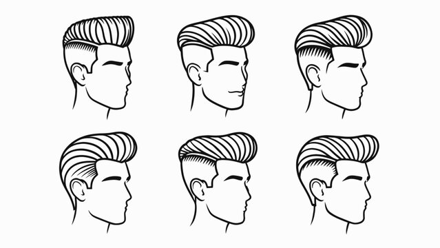 Modern Pompadour Hairstyle Options for Men