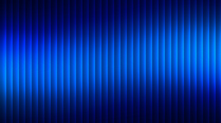 Fototapeta premium Abstract Blue Vertical Lines Background with Gradient Light Effect