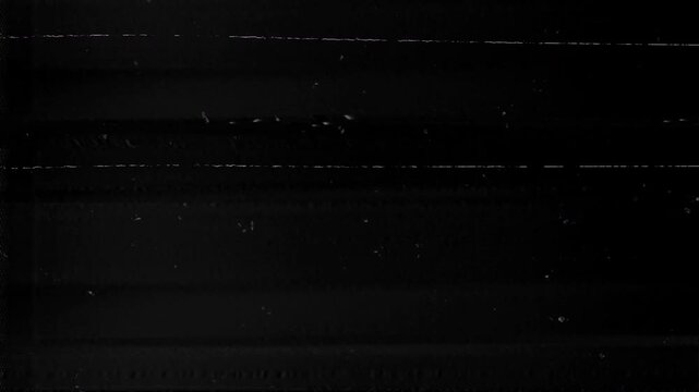 Old film tape defects television static screen visual noise video distortion perfect for horror films, music videos, and retrothemed projects.