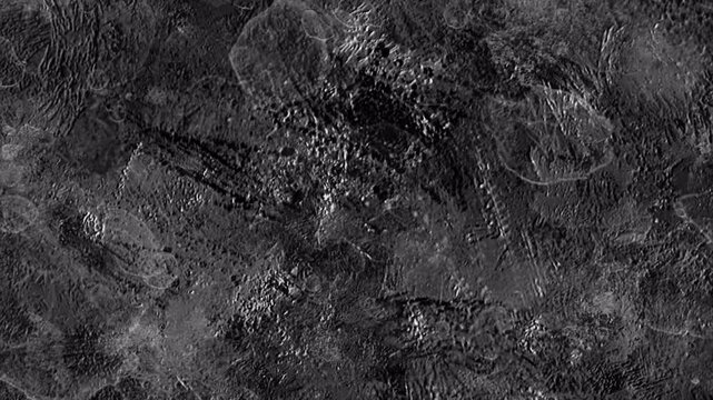 Abstract dark gray grunge texture with circular pattern overlays.