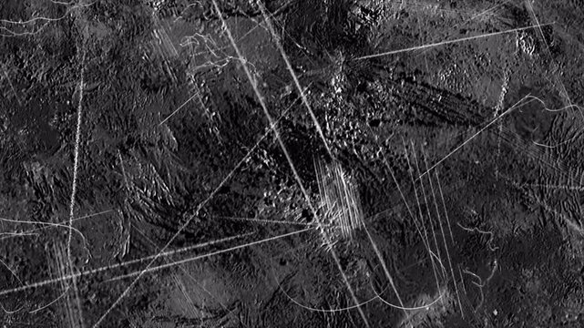 Abstract dark textured background with scratches and lines.