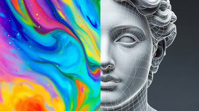 Abstract Flows & Concrete Forms: Dual Vision