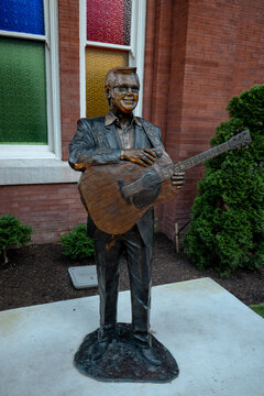 Nashville, Tennessee - June 7, 2026: Exterior views of the historic Ryman Auditorium, the former home of the Grand Ole Opry and one of Nashville&rsquo;s most famous music landmarks.
