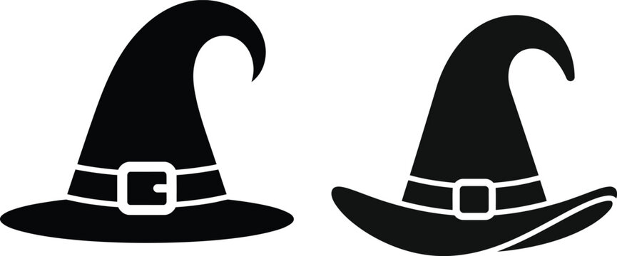 Halloween witch hats for spooky decorations and costumes