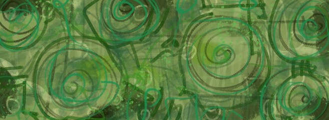 Abstract image for printing. Picture for modern interiors. The picture is painted by hand on a tablet. © neurostructure
