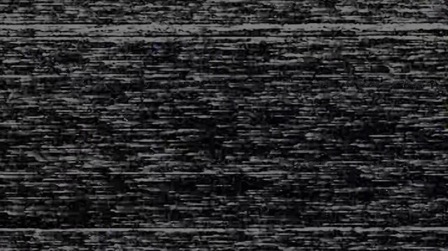Old film tape defects tv screen static noise monochrome digital interference pattern. Suitable for backgrounds, vintage design projects, and overlays.