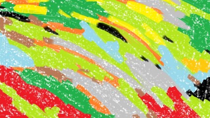 Fototapeta premium colorful illustrative background with irregular strokes like abstract