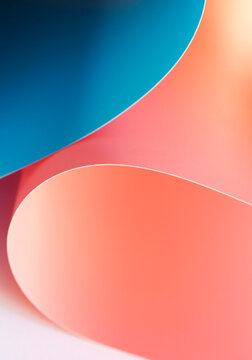 abstract background with red waves