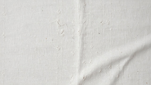 white fabric texture, linen background, cotton material, seamless pattern